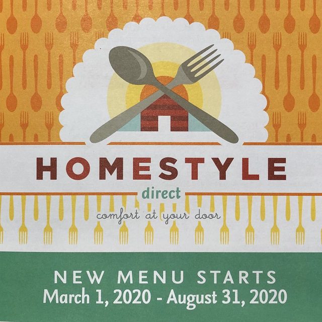 New Spring Summer Menu... Homestyle Direct